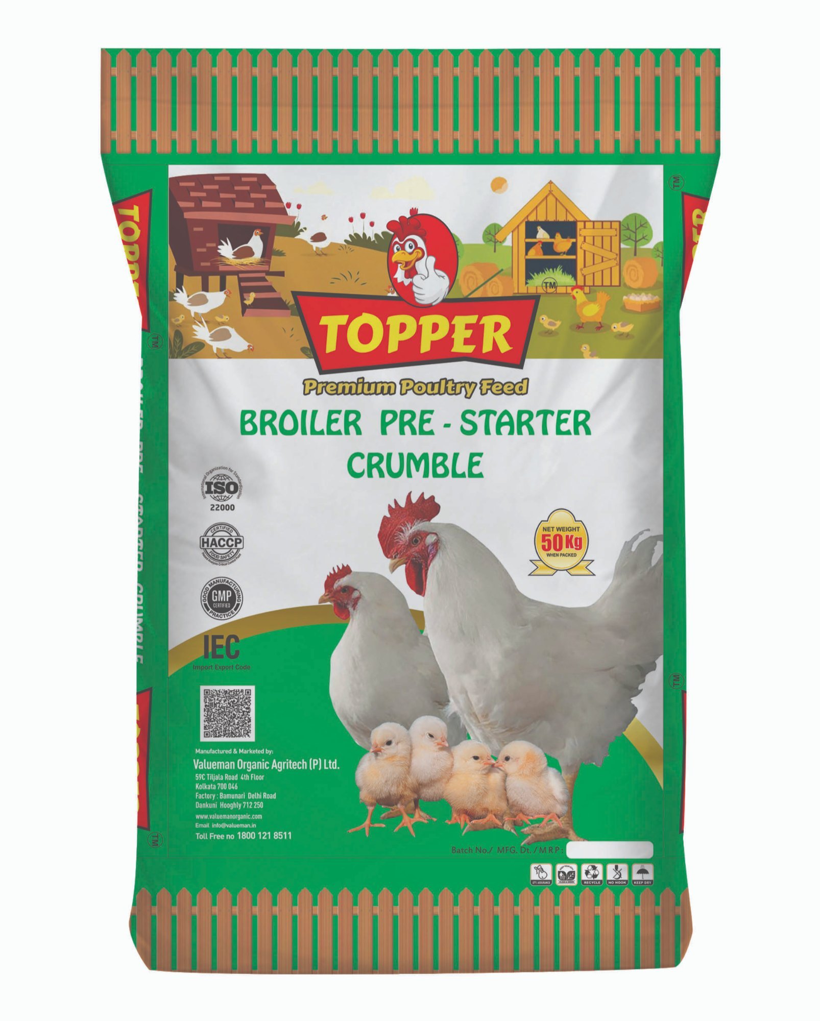 pre starter feed price 50 kg