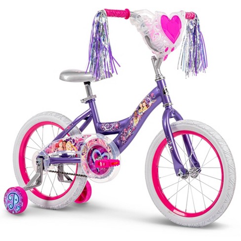 princess bike with training wheels