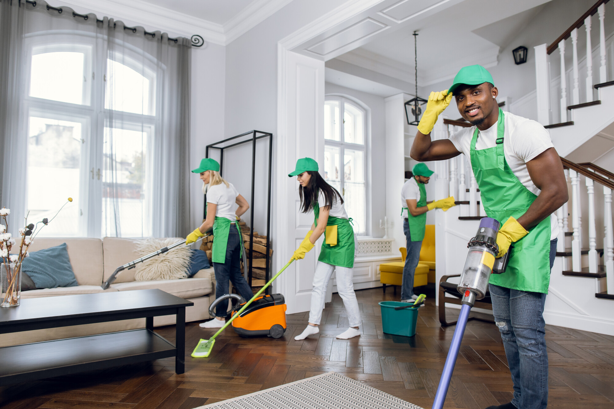 professional house cleaning images