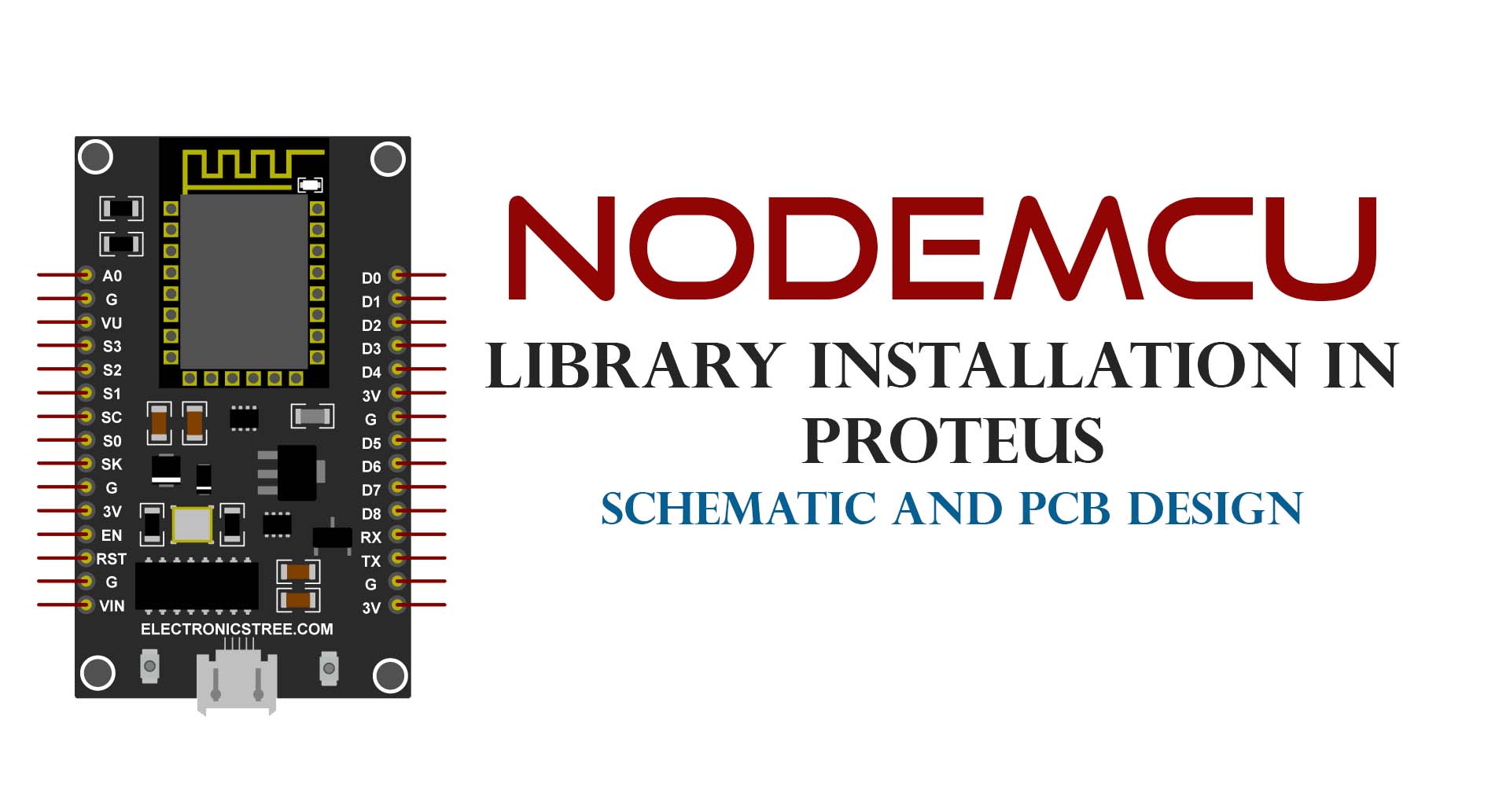 proteus nodemcu library