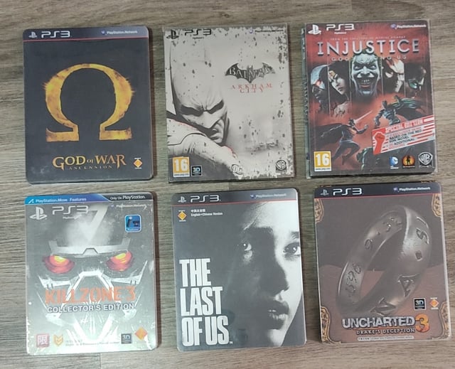 ps3 steelbook collection