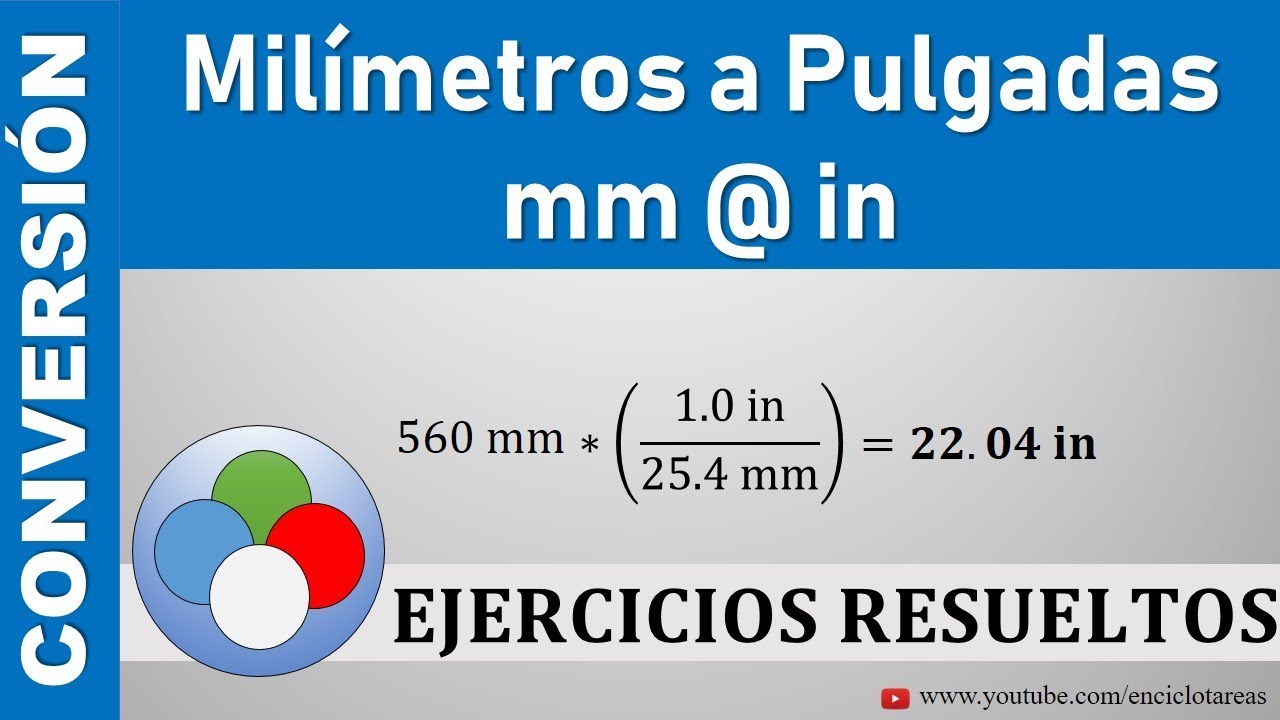 pulgadas a metros