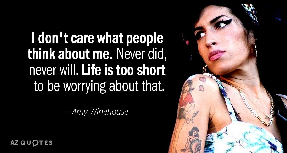 quotes about amy winehouse