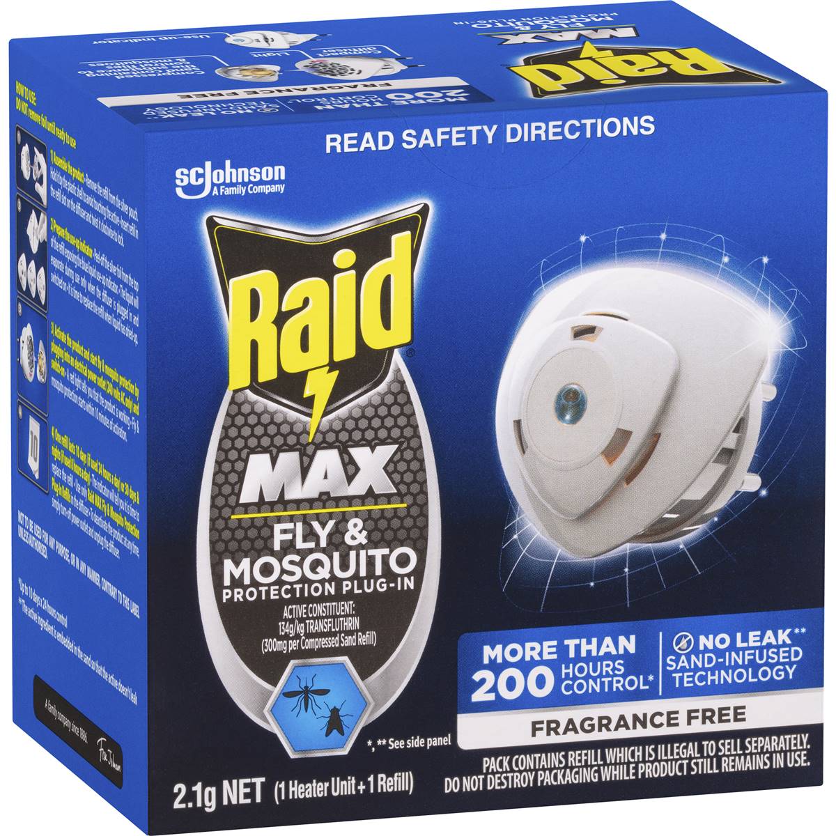 raid mosquito plug in