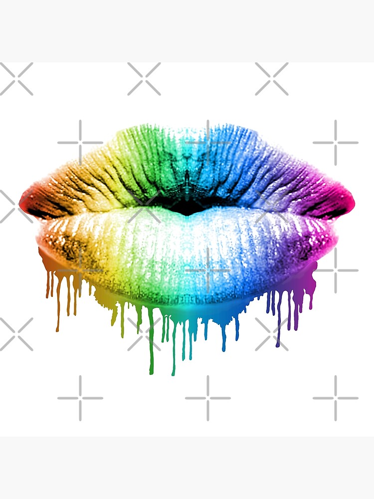 rainbow kiss picture