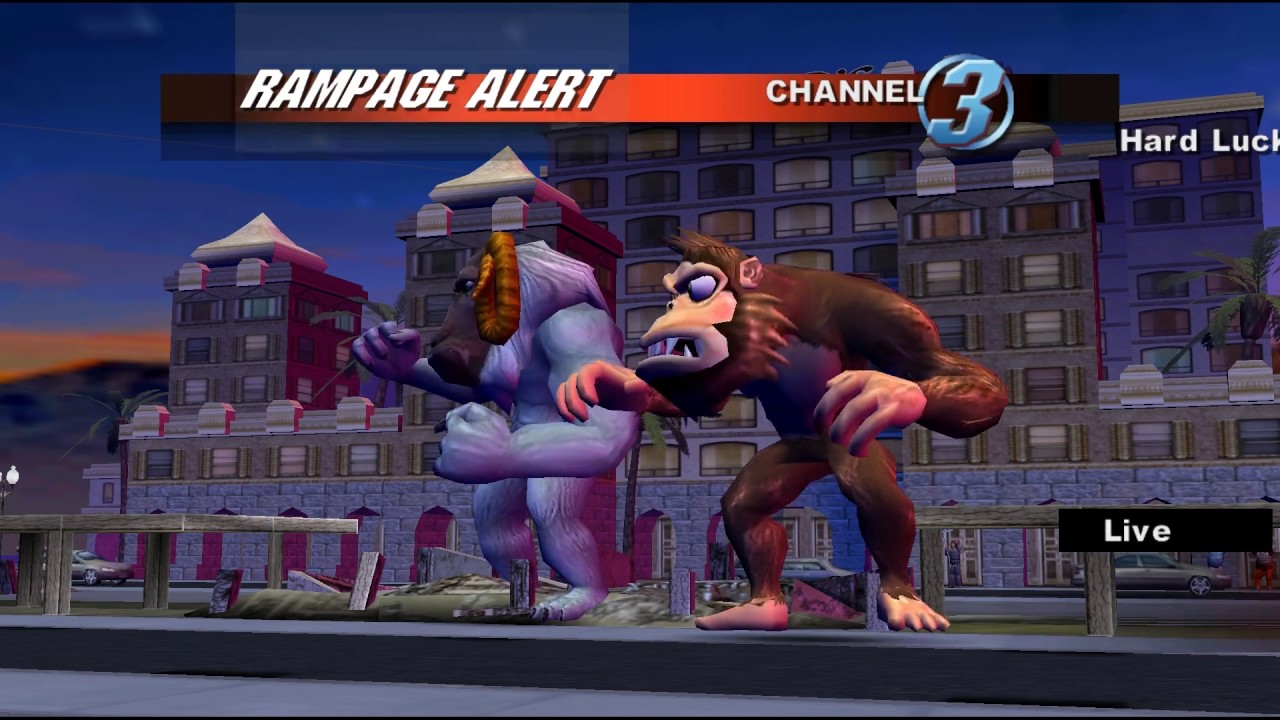 rampage total destruction gamecube