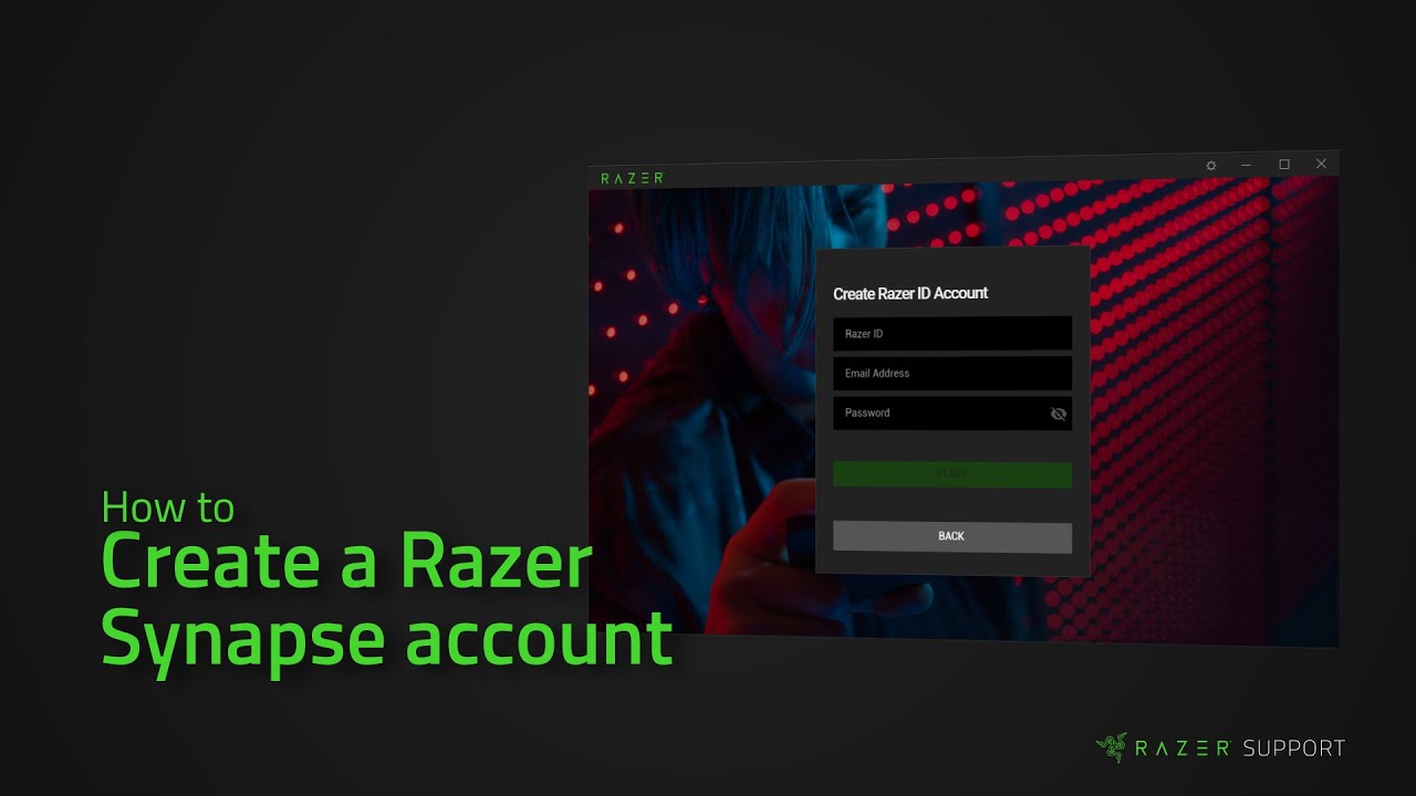 razer login account