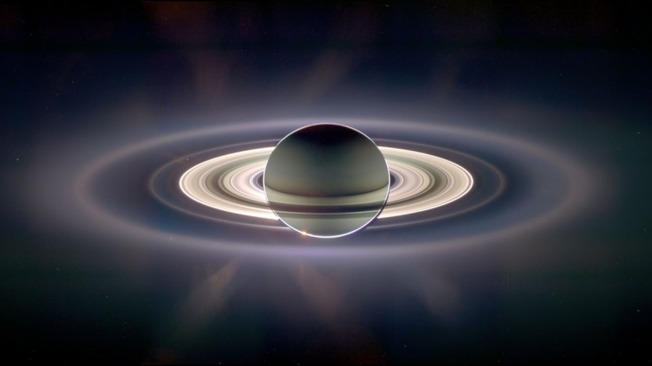 real images of saturn