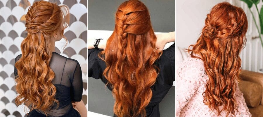 redhead hairstyles