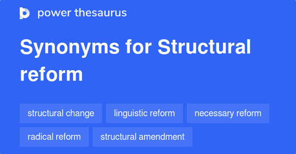 reform synonym