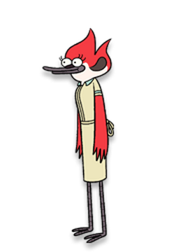 regular show margaret hot