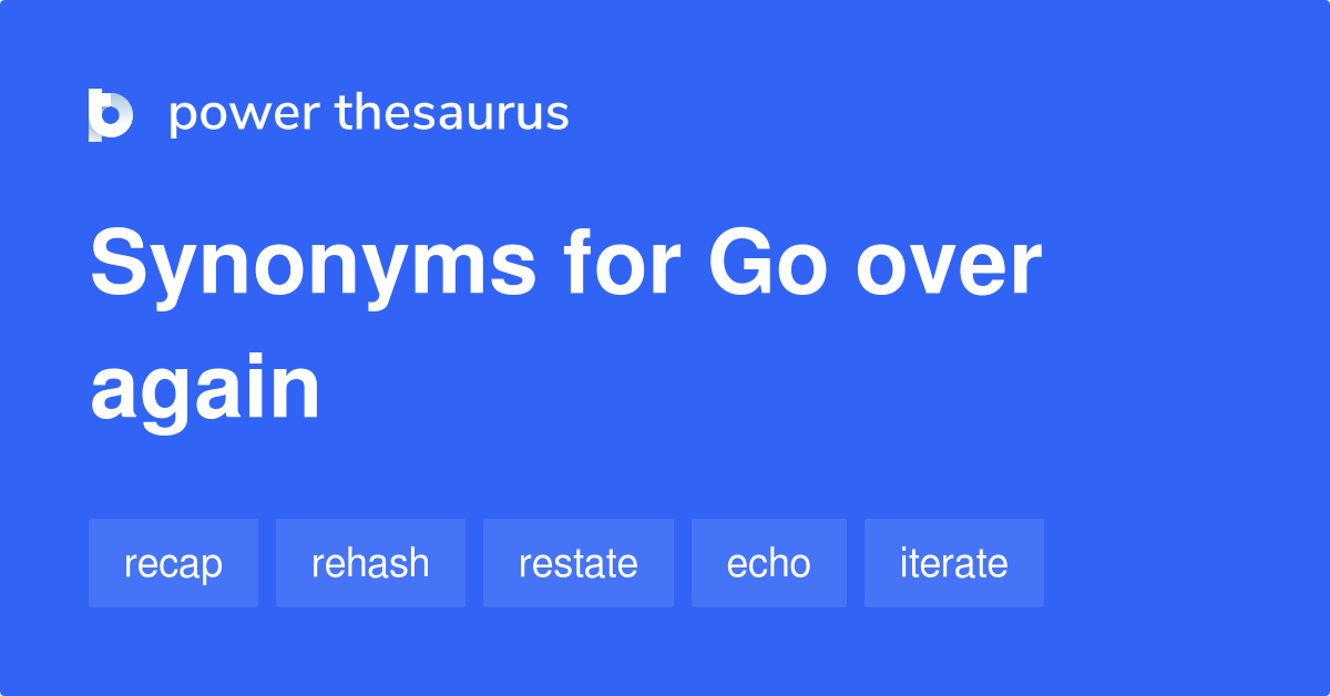 rehash thesaurus