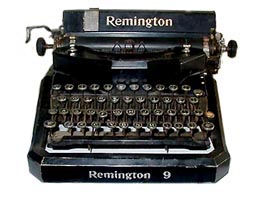 remington typewriter models