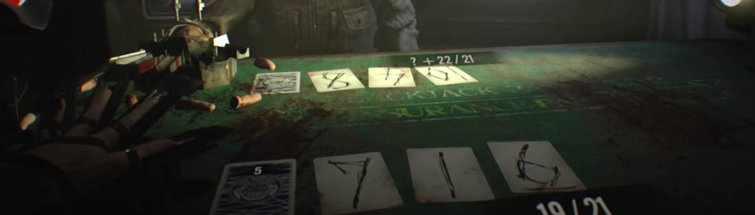 resident evil 7 blackjack