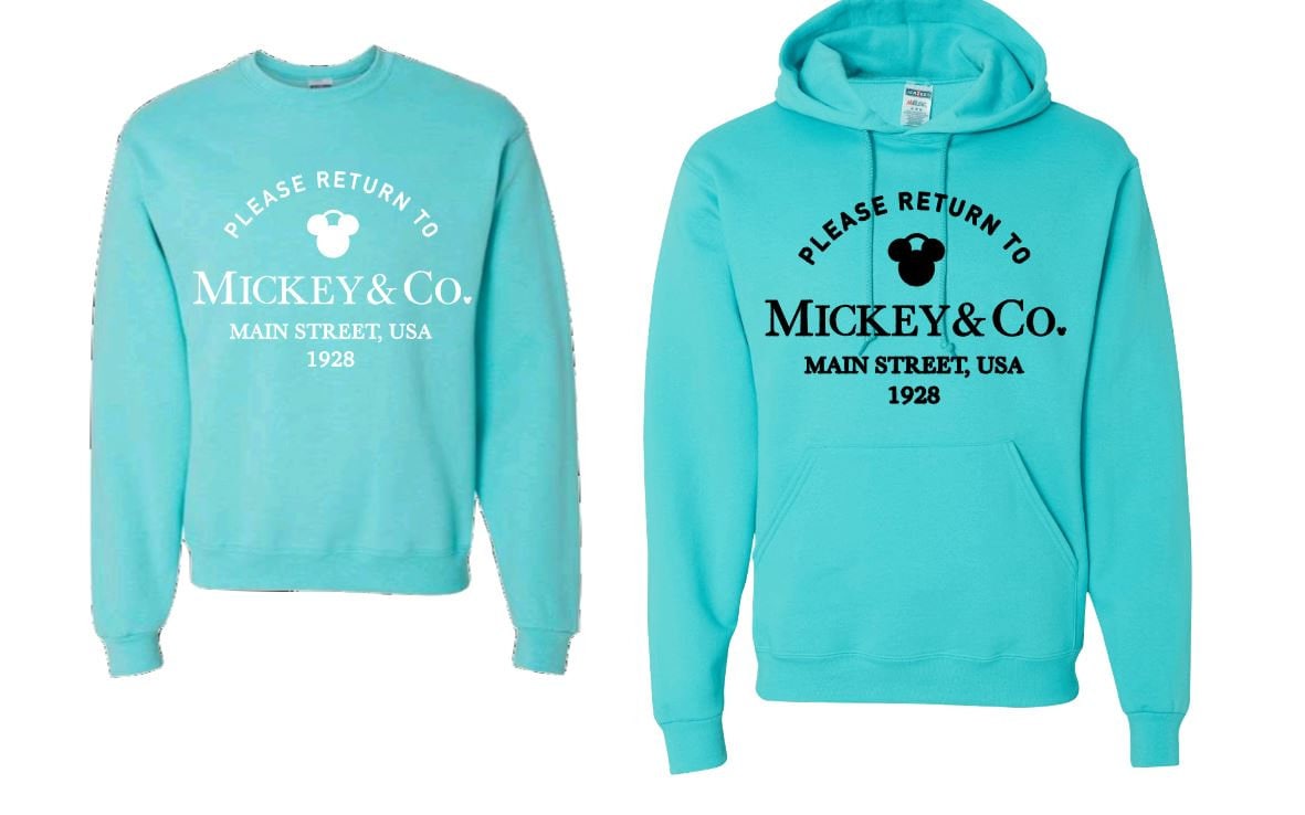 return to mickey and co sweatshirt