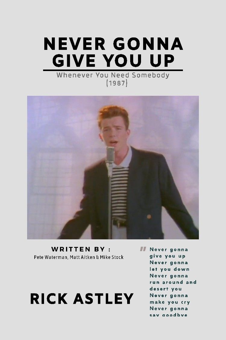 rick astley never gonna lyrics