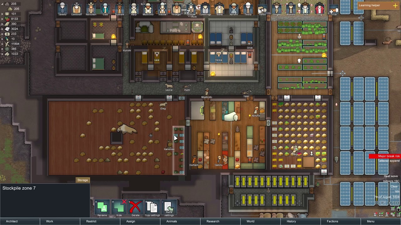 rimworld heat wave