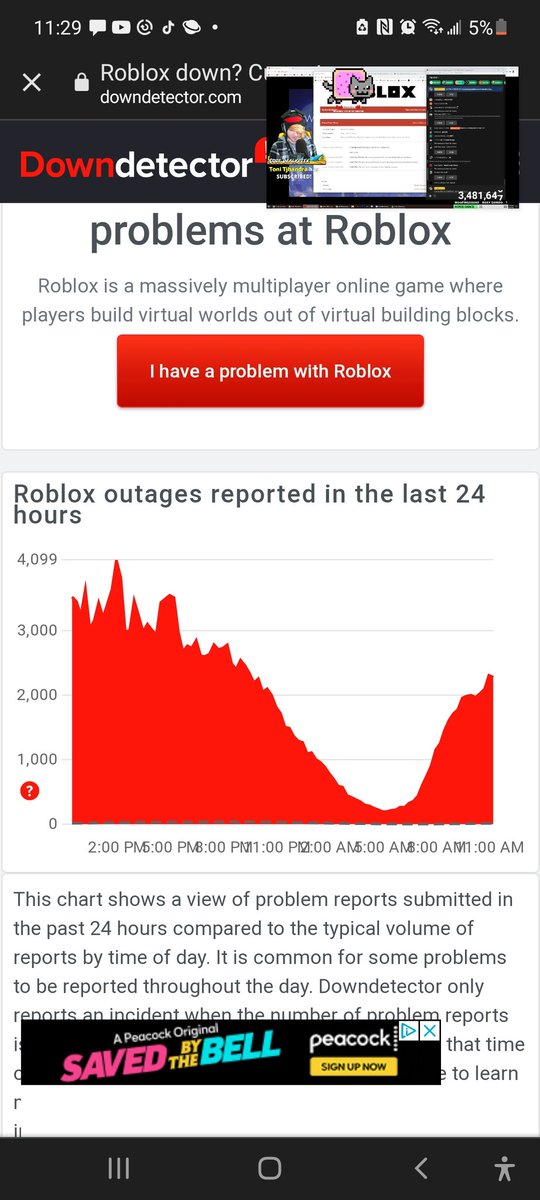 roblox downdetector