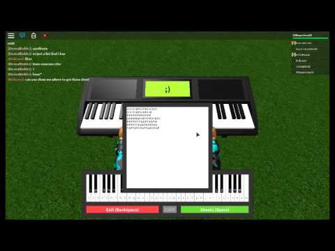 roblox songs on piano