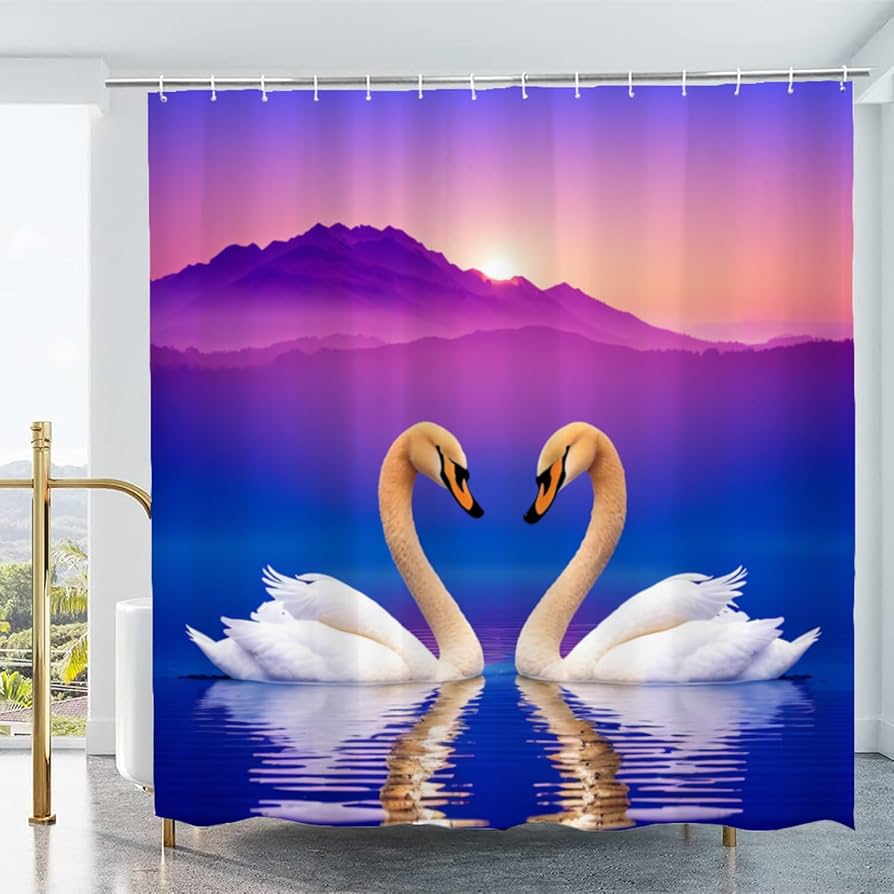 romantic shower curtains