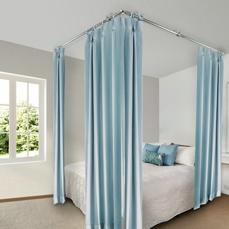 room divider curtain rod