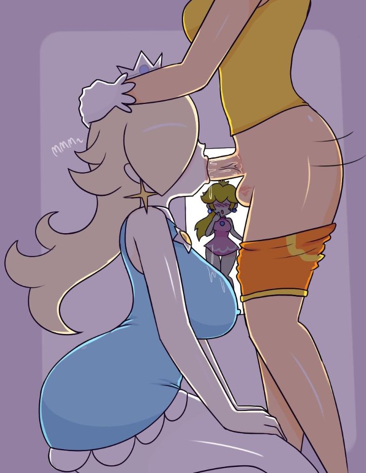 rosalina and peach futunari