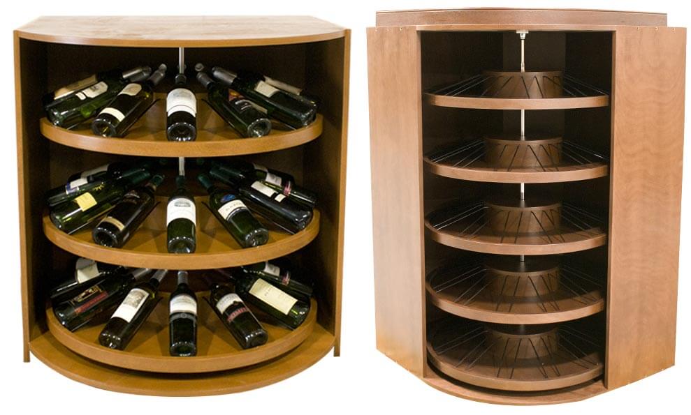 rotating wine holder