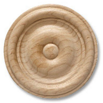 round wood rosettes