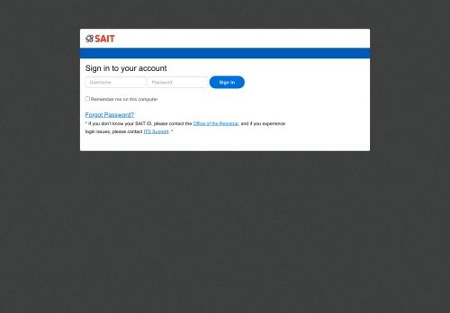 sait d2l login