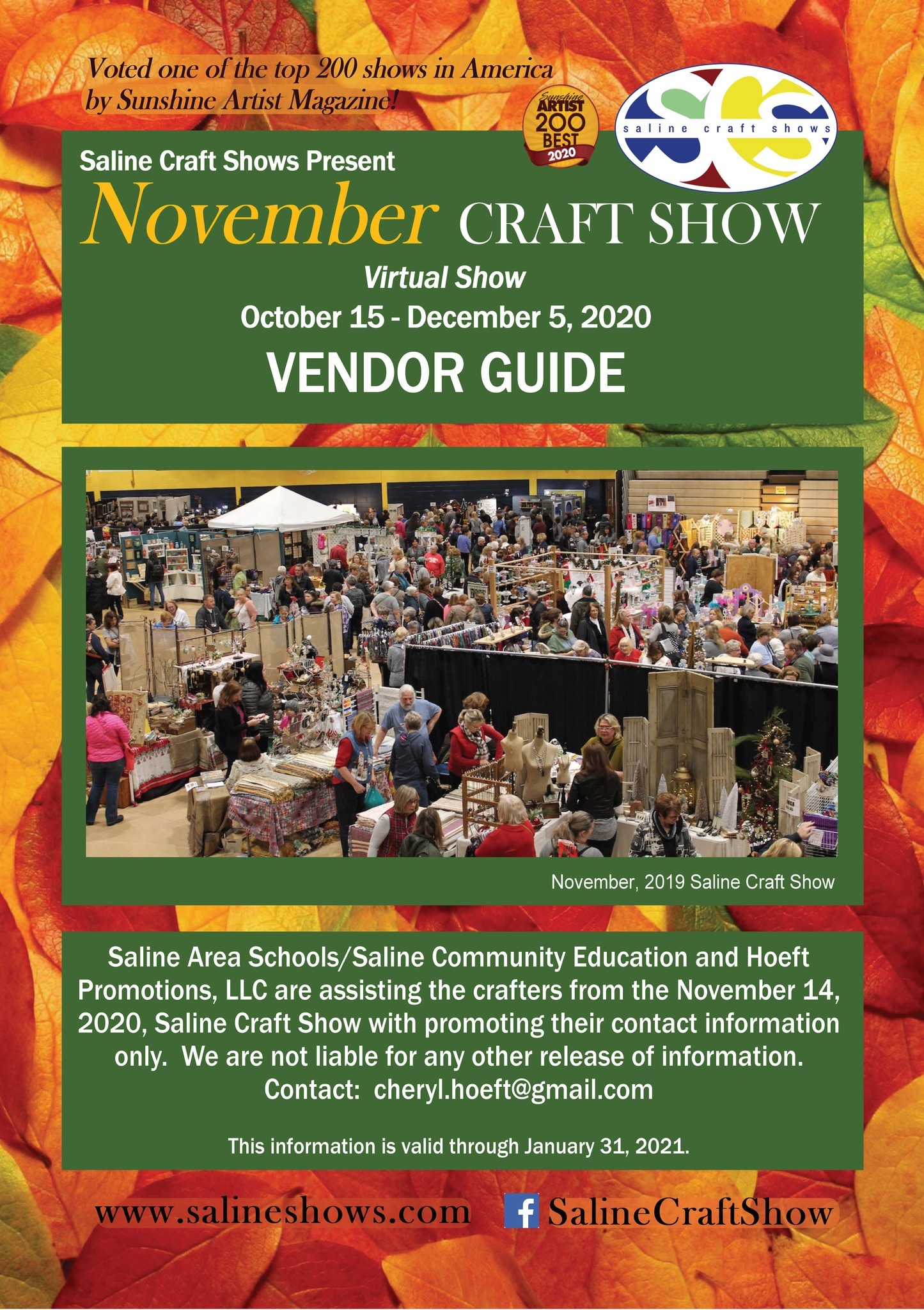 saline craft show vendors