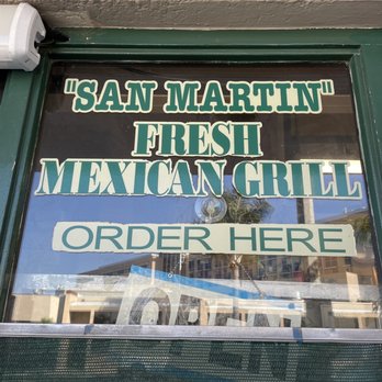 san martin fresh mexican grill