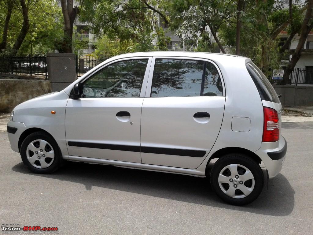 santro xing 2007 mileage