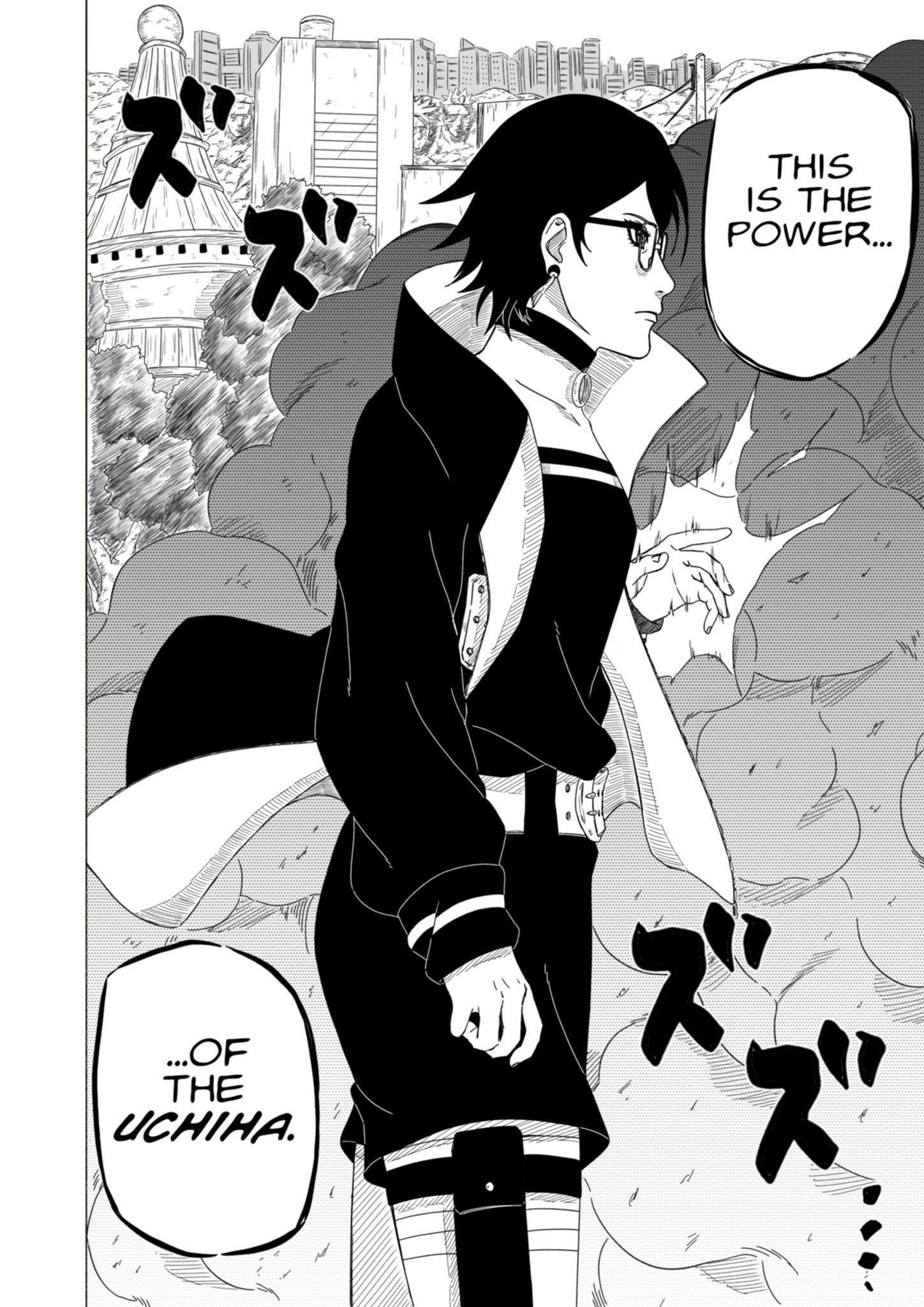 sarada uchiha manga