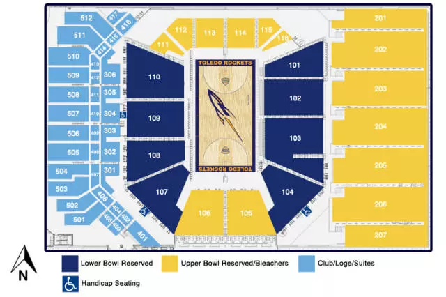 savage arena seating chart