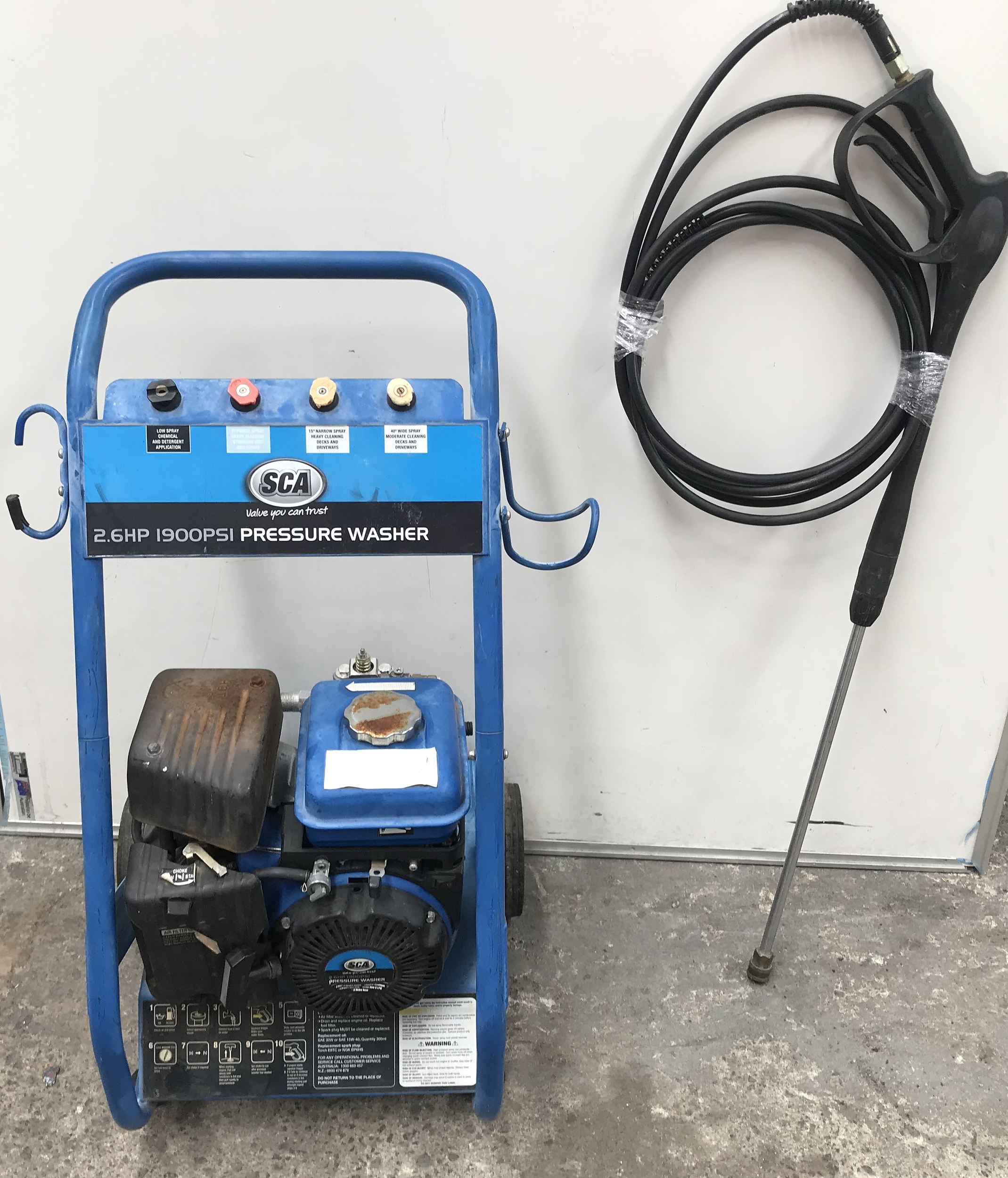 sca pressure cleaner