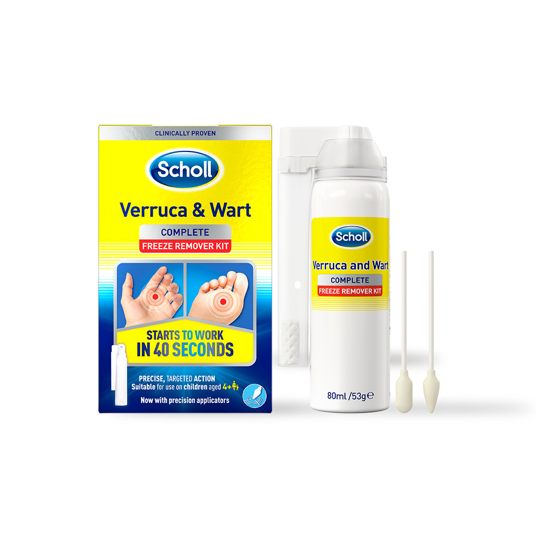 scholl verruca and wart remover freeze treatment