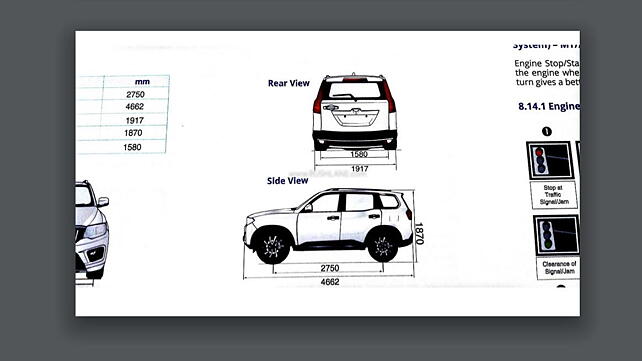 scorpio car height in feet