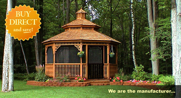 screened gazebo