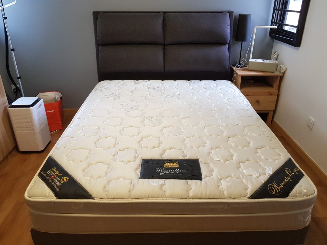 second hand queen bed frame