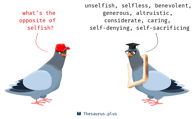 selfish antonym