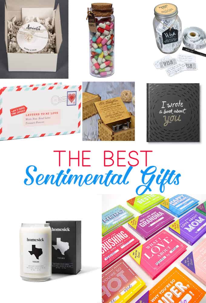 sentimental birthday gifts