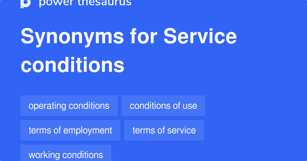 service synonym