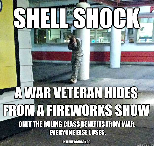 shell shocked meme