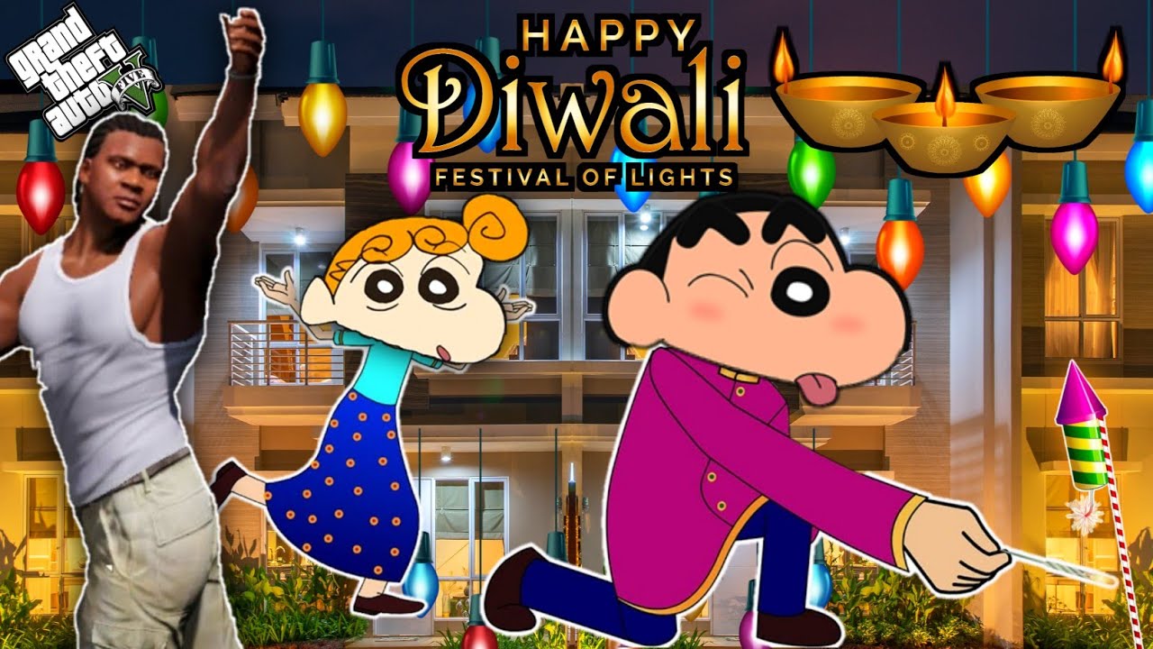 shinchan diwali