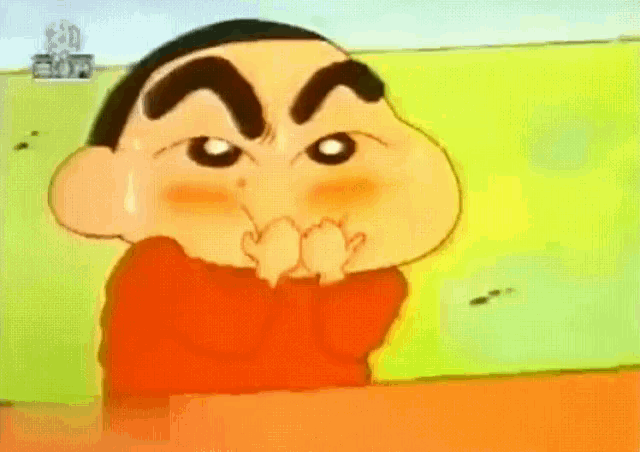 shinchan laughing