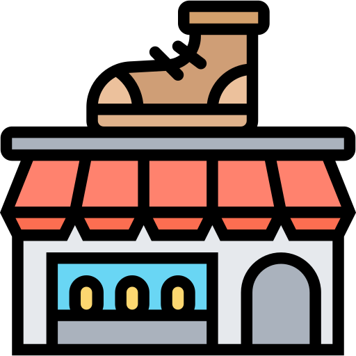 shoe store clipart