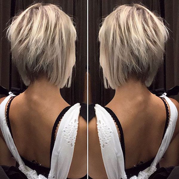 short blonde hairstyles 2018