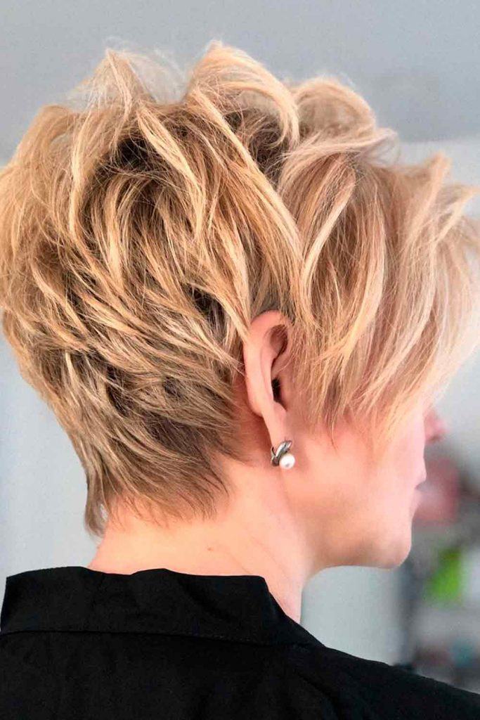 short layered hairstyles for over 50