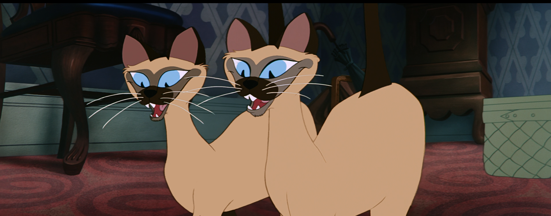 siamese from lady and the tramp