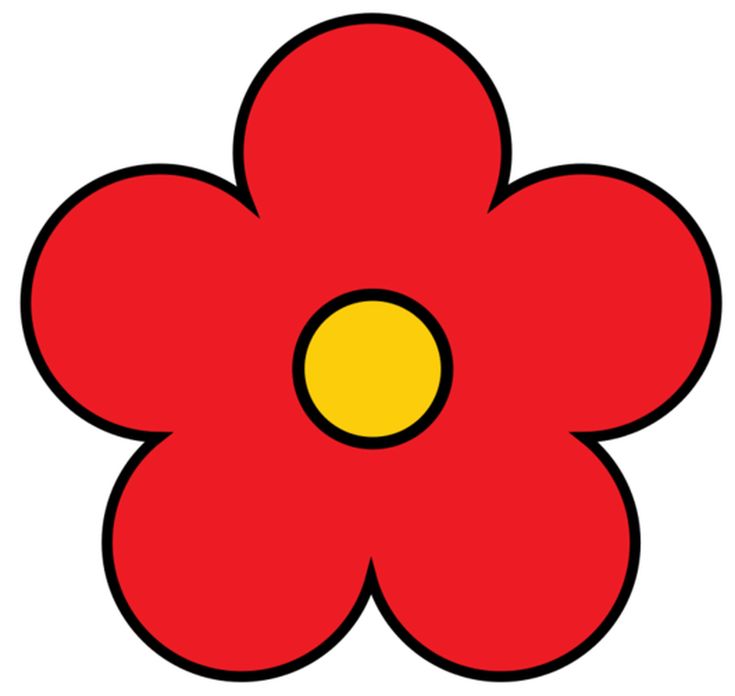 simple flower clipart free